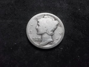 1916 D Mercury Dime. The Key