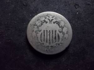 1876 Shield Nickel