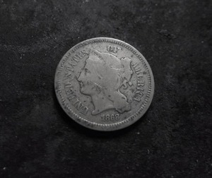 1868 3 Cent Piece