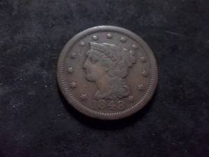 1848 Large Cent