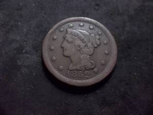 1852 Large Cent
