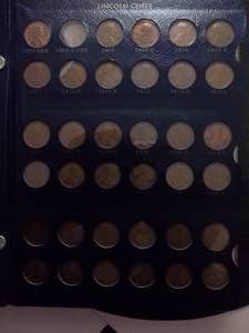 Near Complete Lincoln Cent Collection In Whitman Classic Archive Quality Album With Sliders