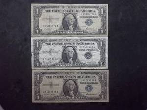 3-US Silver Certificates