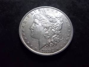 1882 O Morgan Silver Dollar