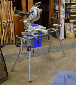 lot 4 image: Genesis Compund Miter Saw 10