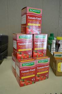 lot 27 image: 7 Boxes of Shultz Tomato Food - 1.5 LB Boxes