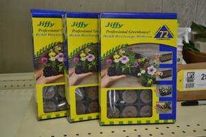 lot 46 image: (3) New Jiffy Professional Seed Starters