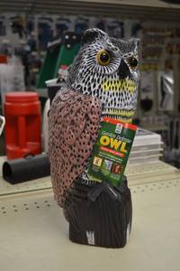 lot 117 image: Easy Gardner Garden Defense Owl