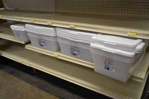lot 126 image: (15) Sterilite Storage Totes