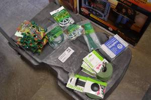 lot 197 image: Large Lot of Plant Velcro Ties, Frog Ties and More