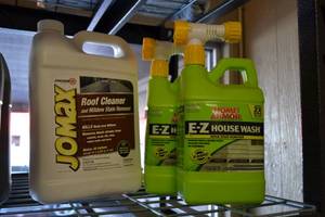 lot 163 image: Zinsser Roof Cleaner Concentrate and (2) Home Armor E-Z House Wash Bottles