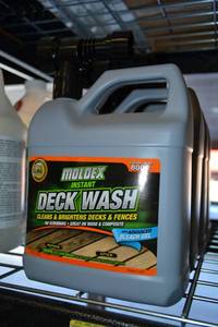 lot 164 image: (5) Jugs MOLDEX Deck Wash