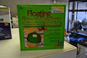 lot 199 image: Floating Pond De-Icer - Thermostat Controlled