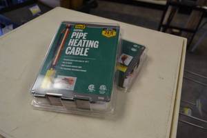 lot 201 image: (2) 24 Pipe Heating Cables
