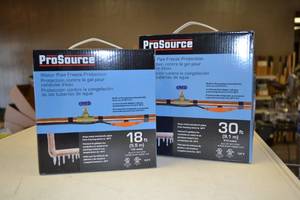 lot 204 image: Prosource 30 and 18 Pipe Heating Cables