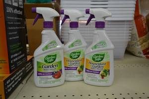 lot 219 image: (3) Bottles Garden Safe Houseplant and Garden Insect Killer
