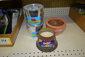 lot 251 image: Assorted Mosquito Repelling Citronella Candles
