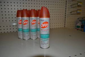 lot 248 image: (8) Cans of OFF Insect Reppelent