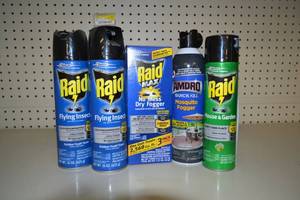 lot 259 image: (7) Cans RAID Fogger and Insect Killers