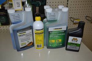lot 300 image: Karcher Pressure Washer Cleaners and Pump Oil Products