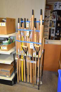 lot 315 image: (9) Replacement Shovel etc. Wood Handles