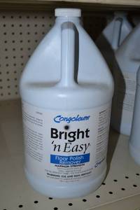 lot 352 image: 1 Gallon Bottle Congoleum Bright n Easy Cleaner