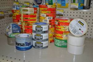 lot 380 image: Large Lot of Packaging Tape, Masking Tape and More