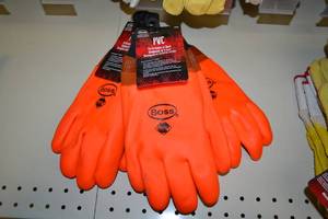 lot 428 image: (3) Pair PVC Dipped Hot Hands Gloves