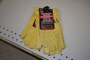 lot 454 image: (2) Pair Grain Leather Driver Gloves Size Medium