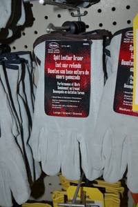lot 449 image: (5) Pair Split Leather Driver Gloves Size Large