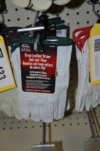 lot 431 image: (3) Pair Grain Leather Driver Gloves Size Medium