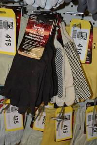 lot 408 image: (11) Pairs Knit and Jersey Gloves