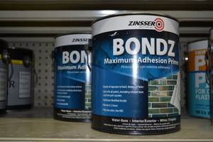 lot 1704 image: (2) 1 Gallon Zinsser BONDZ Maximum Adhesion Primer, InteriorExterior