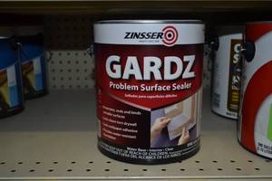 lot 1709 image: (2) 1 Gallon Zinsser GARDZ Problem Surface Sealer  Water-Base, Interior