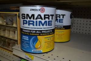 lot 1711 image: (2) 1 Gallon Zinsser Smart Prime Water-Base Primer for All Projects