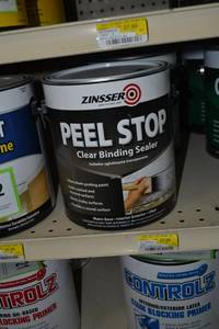 lot 1713 image: (3) 1 Gallon Zinsser Peel Stop Clear Binding Sealer, InteriorExterior