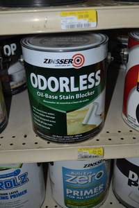 lot 1714 image: (3) 1 Gallon Zinsser Odorless Oil-Base Stain Blocker, Interior