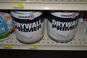 lot 1718 image: (4) Zinsser Drywall Primer, Interior Water-Base, Seals New Drywall