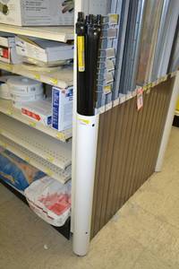 lot 2335 image: (6) 54 Metal BroomSander Handles w Dura Tip