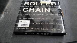 lot 1533 image: 10 ft Roll #41 Roller Chain