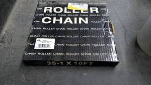 lot 1534 image: 10 ft Roll #35 Roller Chain