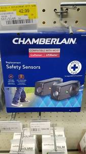 lot 1551 image: Chamberlain Garage Door Safety Sensors