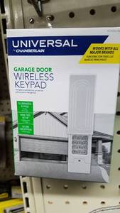 lot 1545 image: Chamberlain Universal Garage Door Wireless Keypad