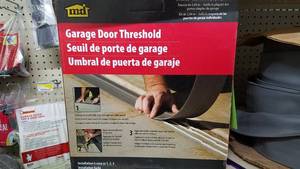 lot 1577 image: (2) MD 10 Garage Door Threshold Kit - Single Car Garage