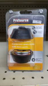 lot 1606 image: (4) ProSource Aged Brass Double Cylinder Locking Deadbolts