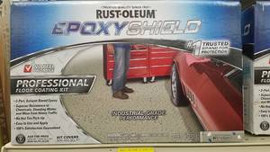lot 1617 image: Rust-Oleum EPOXY Shield Professional Floor Coating Kit
