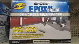 lot 1627 image: Rust-Oleum EPOXY Shield Concrete Resurfacer Kit
