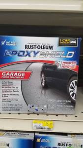 lot 1623 image: Rust-Oleum EPOXY Shield Garage Floor Coating Kit