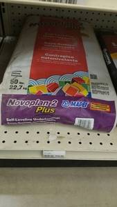 lot 1636 image: (2) 50 LB Bags Self-Leveling Underlayment