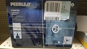 lot 2169 image: Peerless Tub and Shower Faucet Kit